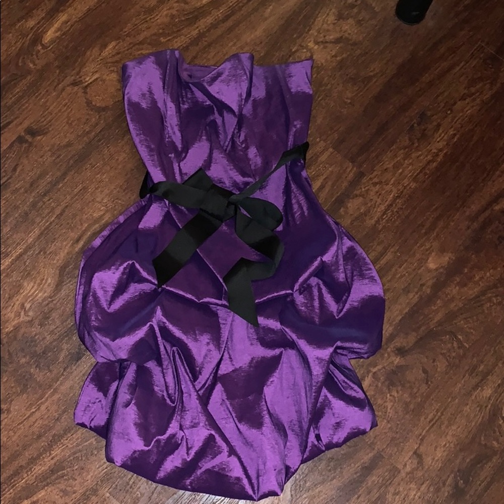 Purple dress mini